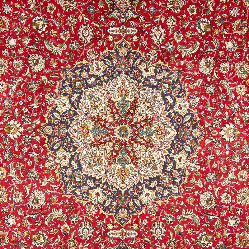 Dywan perski - Tabriz - Królewski - 398 x 300 cm - czerwony