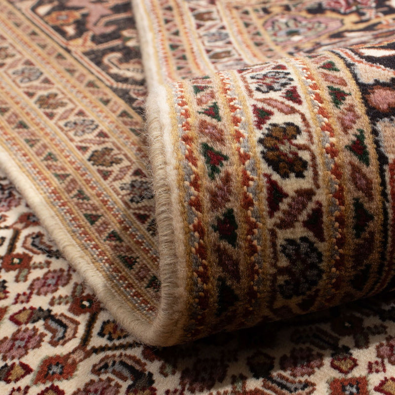 Dywan perski - Tabriz - Królewski - 351 x 252 cm - brązowy