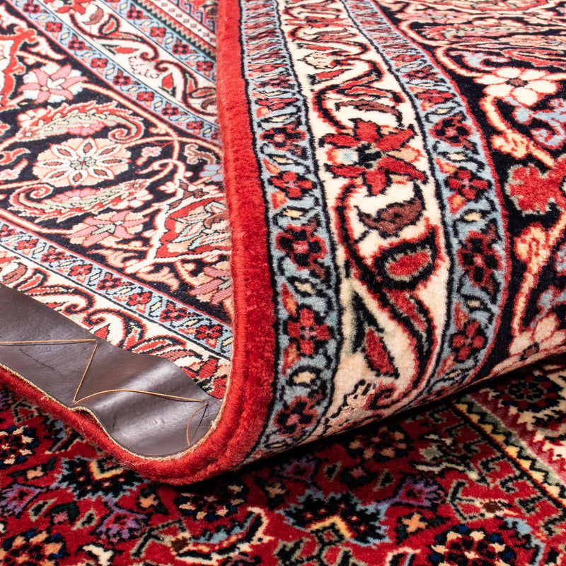 Dywan perski - Bijar - 358 x 253 cm - ciemna czerwień