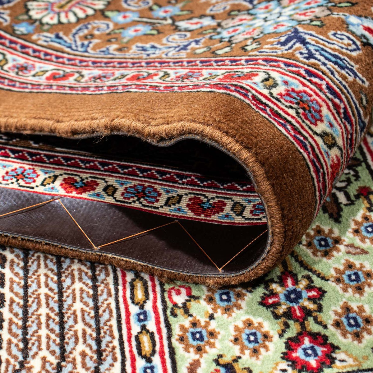 Dywan perski - Ghom - 200 x 132 cm - wielokolorowy