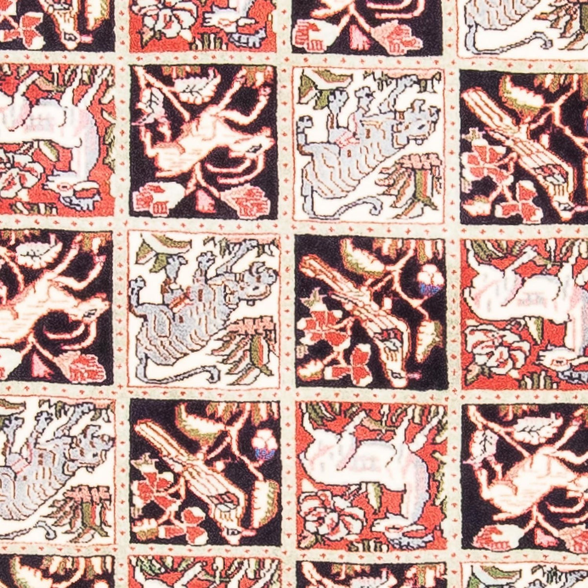 Dywan perski - Bijar - 138 x 71 cm - jasna czerwień