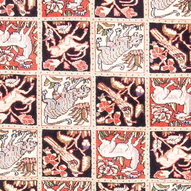 Dywan perski - Bijar - 138 x 71 cm - jasna czerwień