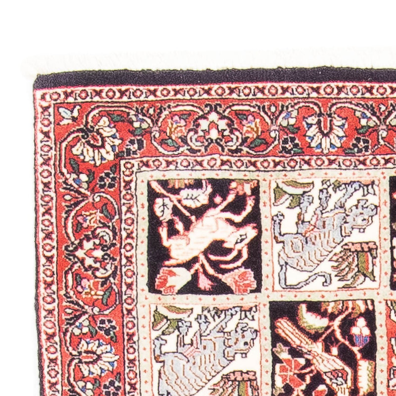 Dywan perski - Bijar - 138 x 71 cm - jasna czerwień