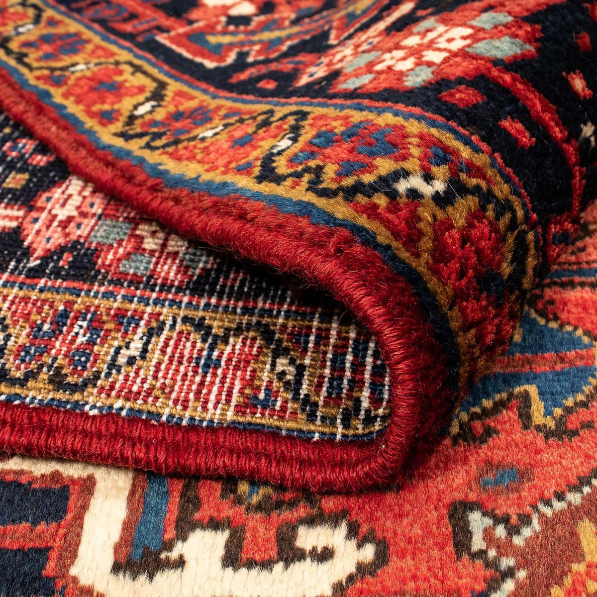 Perski dywan - Nomadyczny - 368 x 286 cm - ciemna czerwień