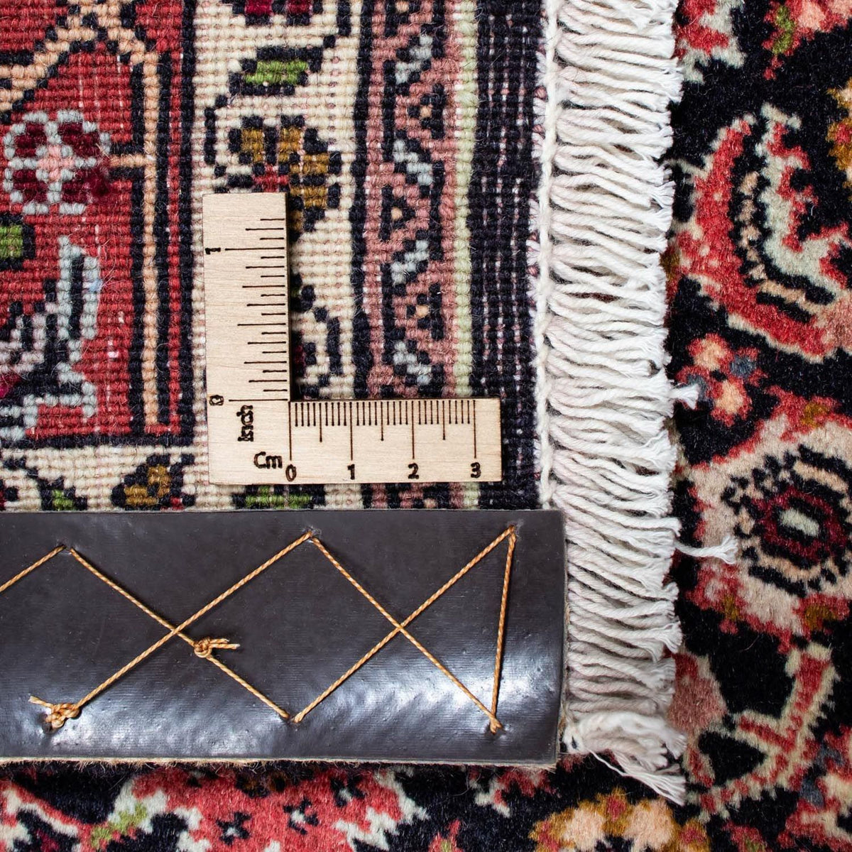 Dywan perski - Bijar - 217 x 141 cm - ciemnoniebieski