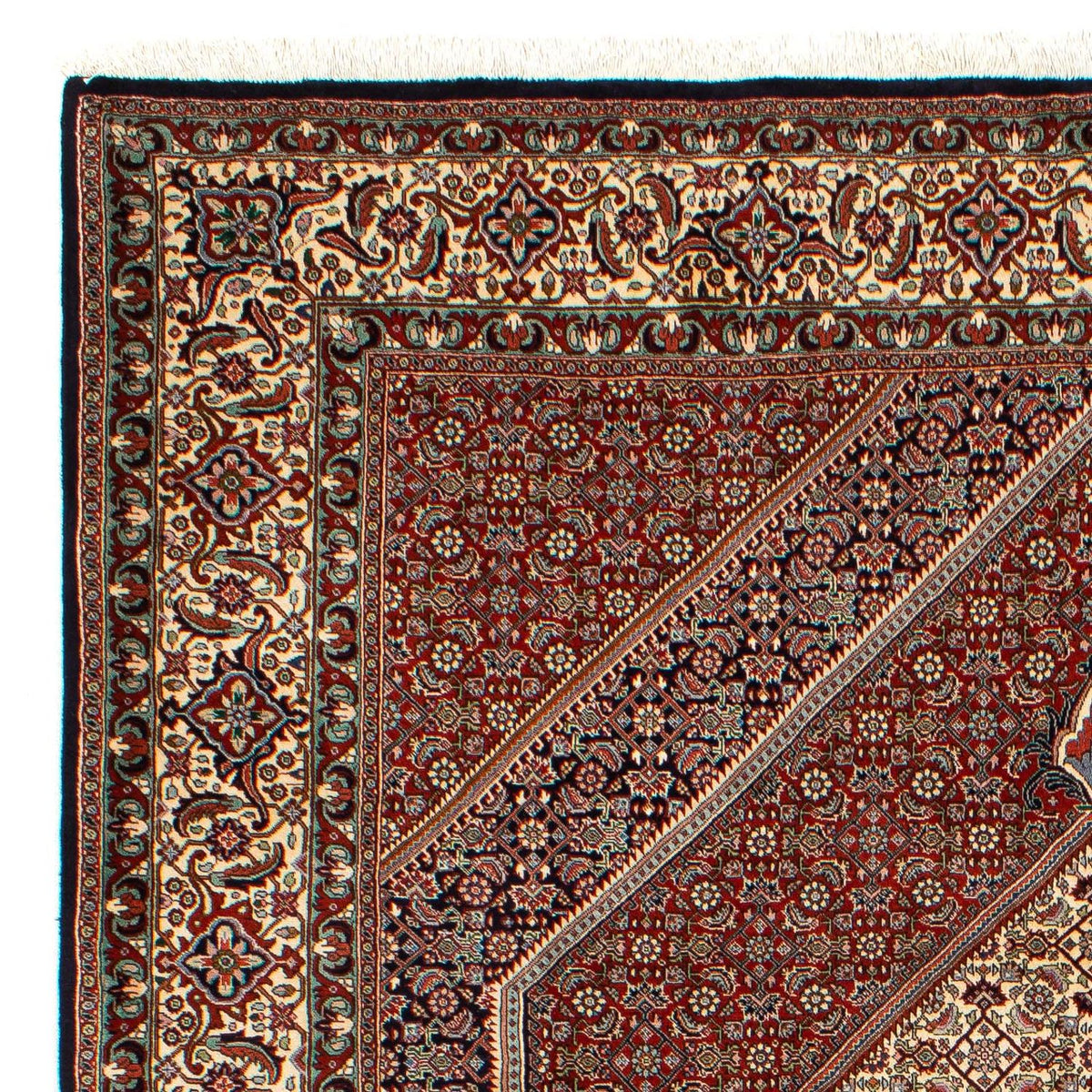 Dywan perski - Bijar - 292 x 210 cm - wielokolorowy