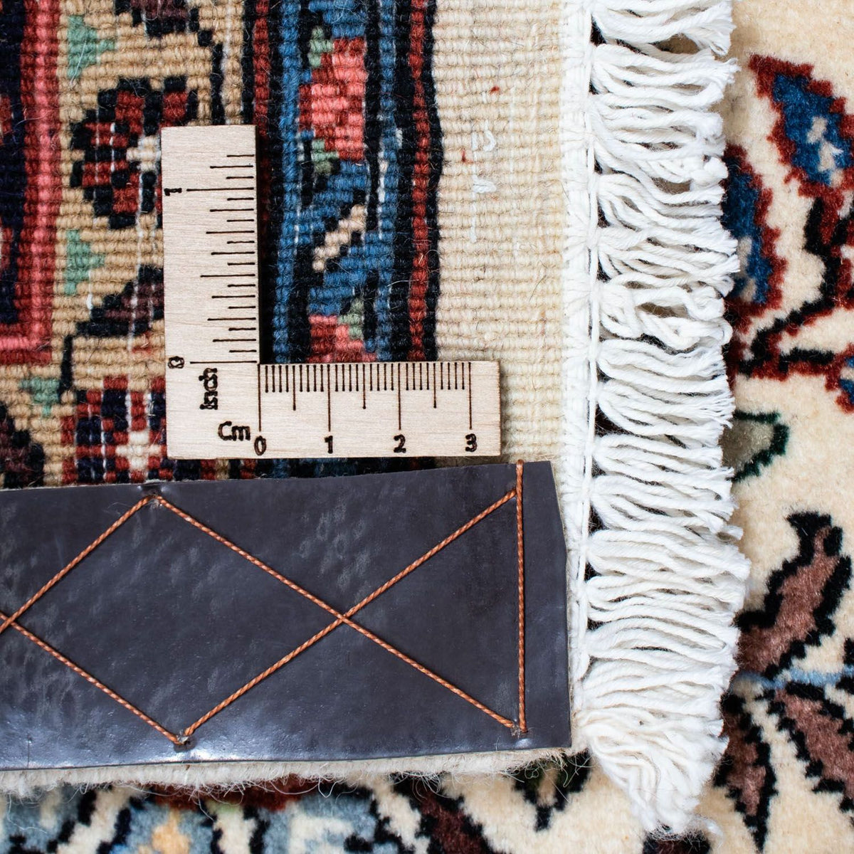 Dywan perski - Bijar - 208 x 137 cm - beżowy