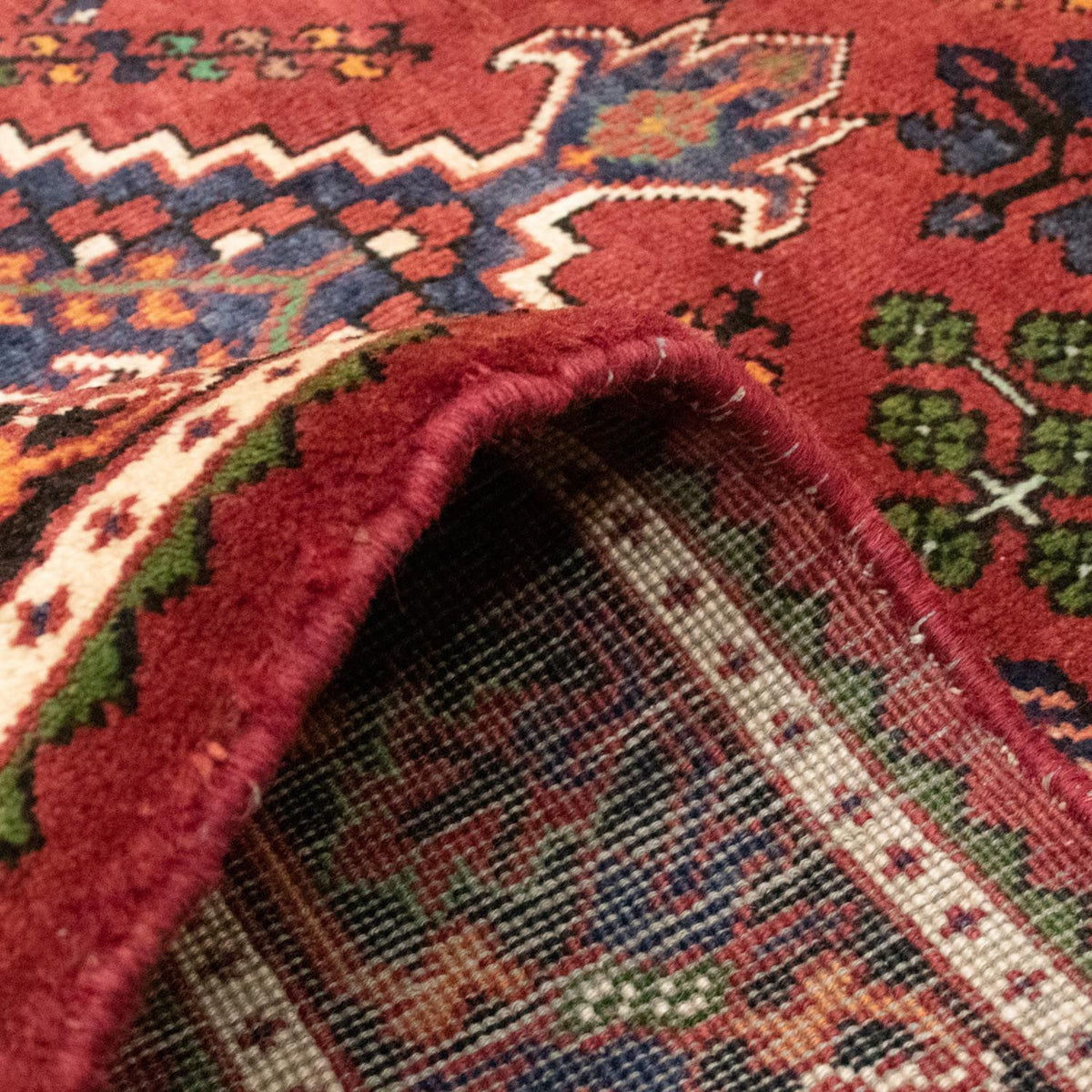 Perski dywan - Nomadyczny - 205 x 138 cm - ciemna czerwień