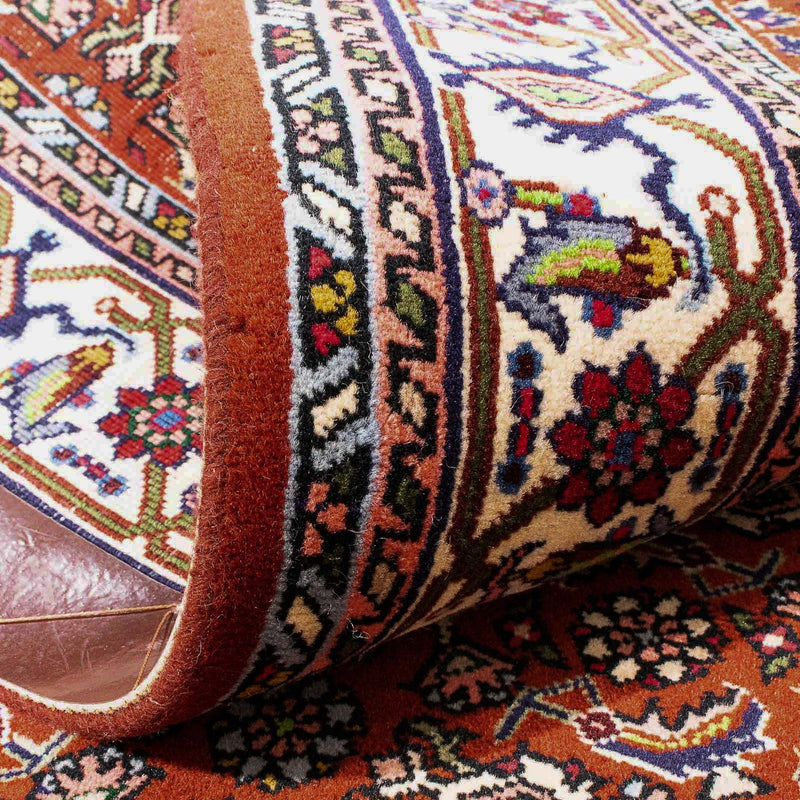 Dywan perski - Bijar - 160 x 108 cm - ciemna czerwień