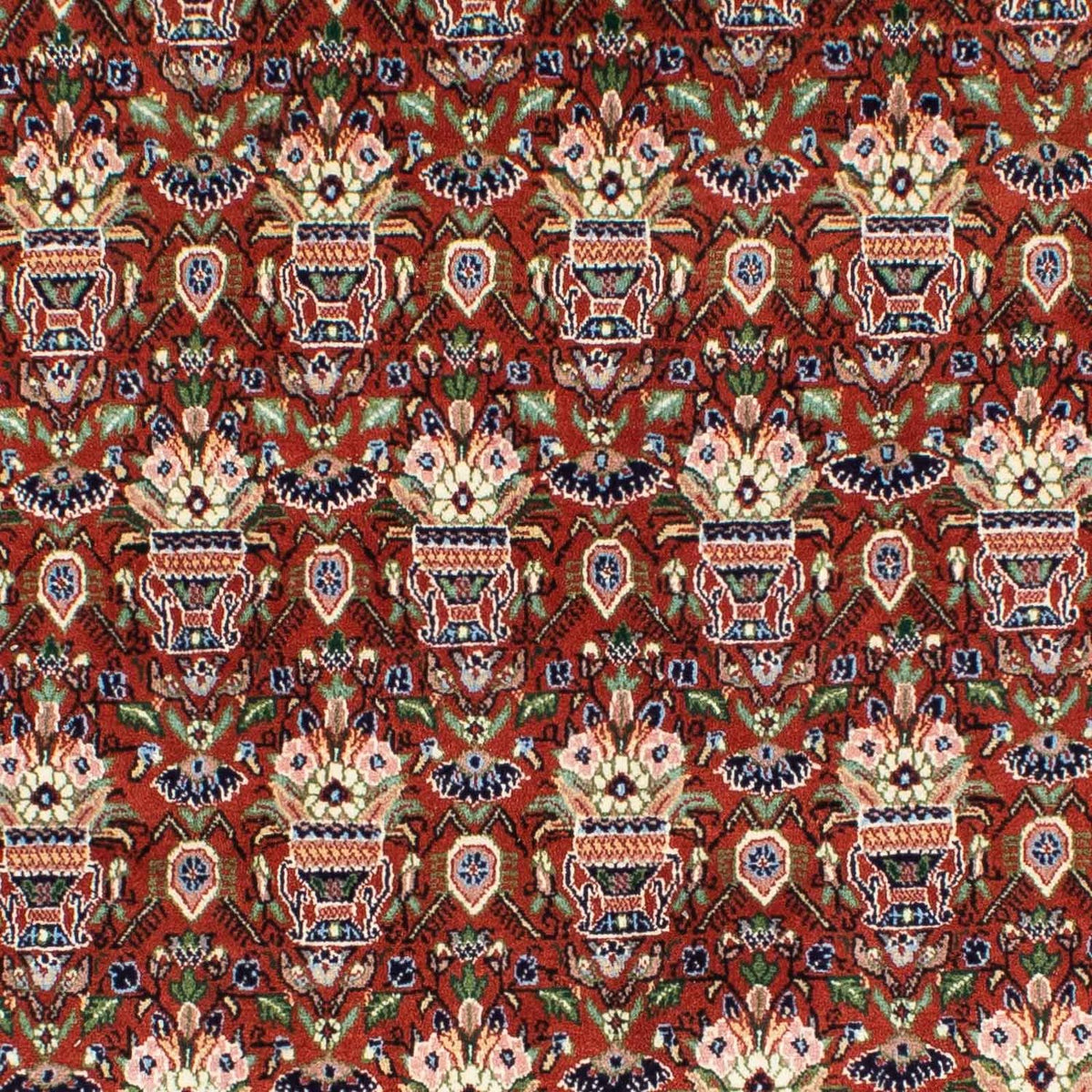 Dywan Gabbeh - Kashkuli perski - 261 x 175 cm - ciemna czerwień