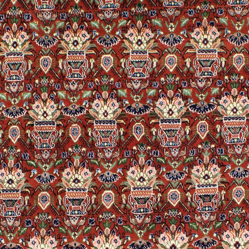 Dywan Gabbeh - Kashkuli perski - 261 x 175 cm - ciemna czerwień