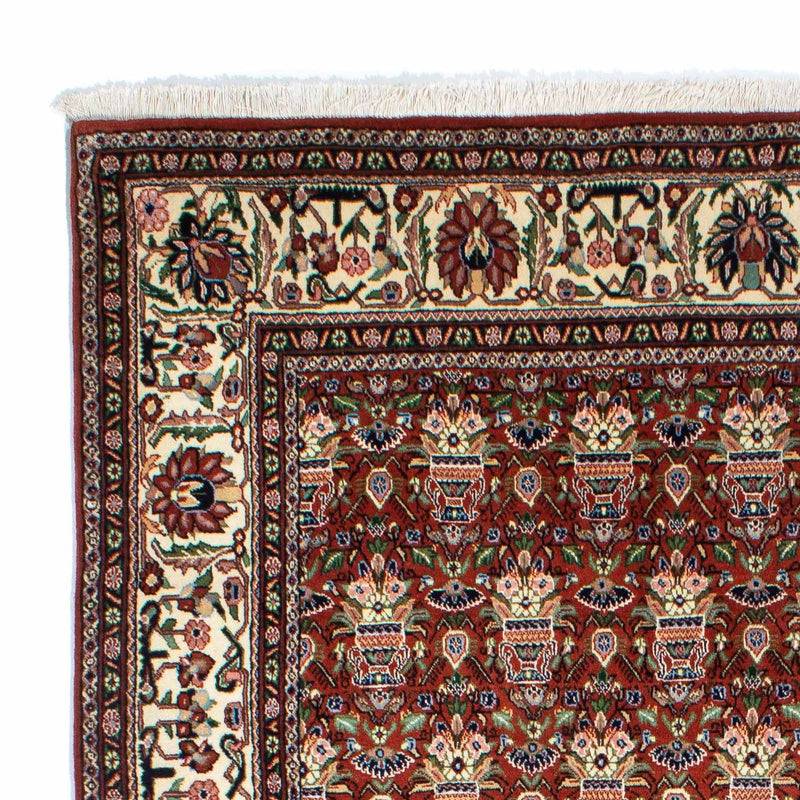 Dywan Gabbeh - Kashkuli perski - 261 x 175 cm - ciemna czerwień