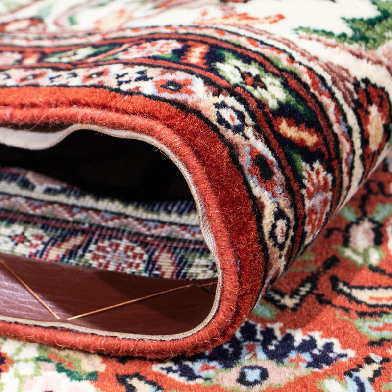 Dywan Gabbeh - Kashkuli perski - 261 x 175 cm - ciemna czerwień