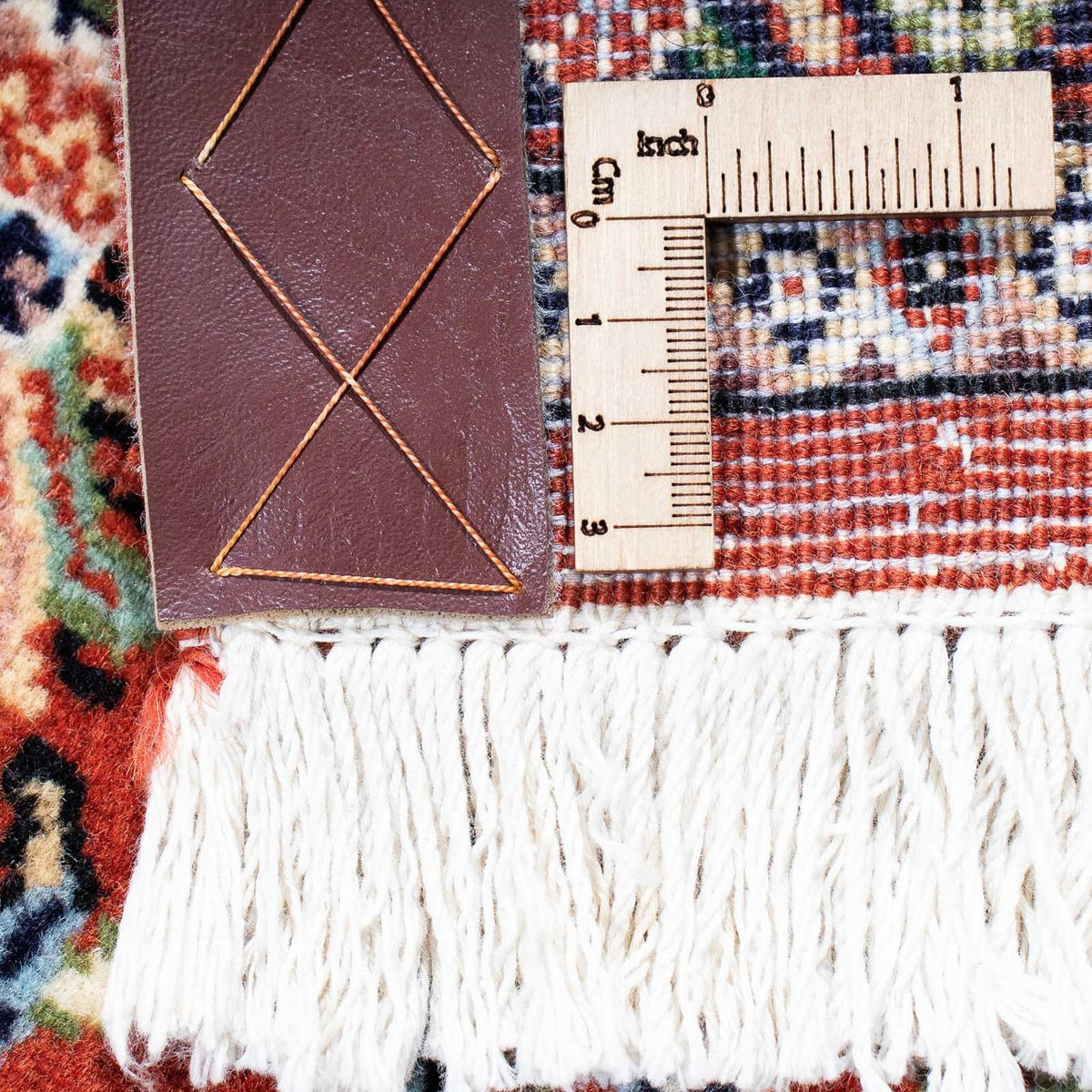 Dywan Gabbeh - Kashkuli perski - 261 x 175 cm - ciemna czerwień