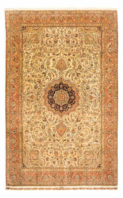 Dywan perski - Tabriz - Premium - 320 x 201 cm - brązowy
