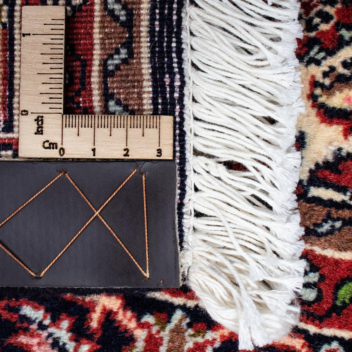 Dywan perski - Bijar - 218 x 140 cm - czerwony