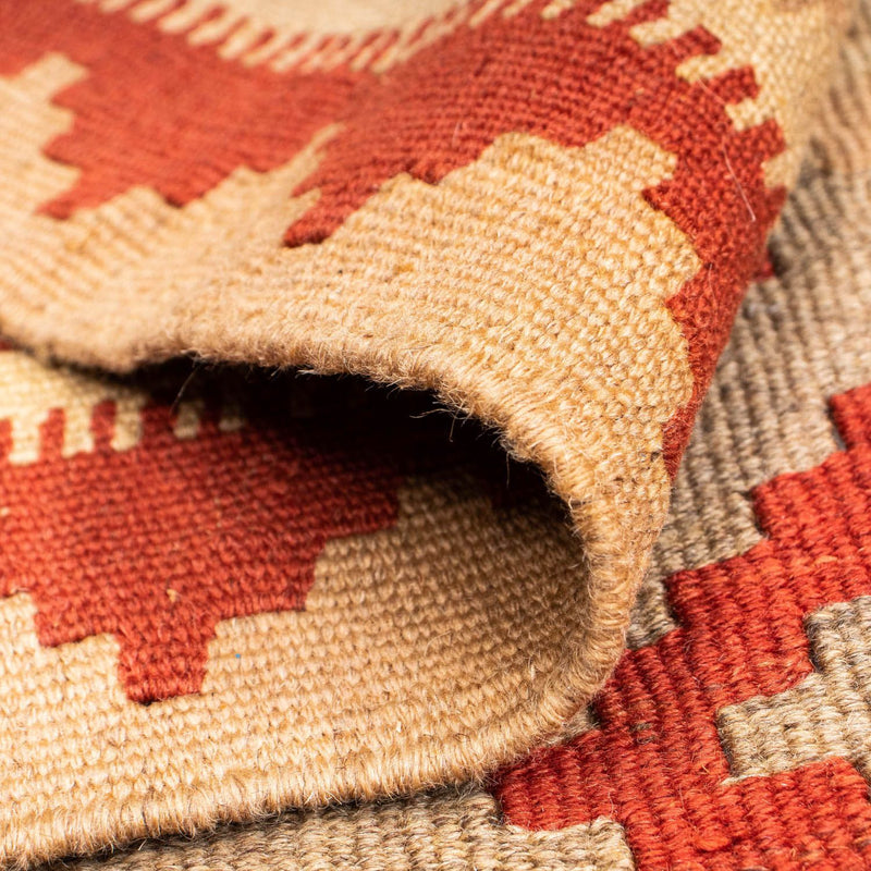 Dywan Kelim - Orientalny - 169 x 148 cm - czerwony