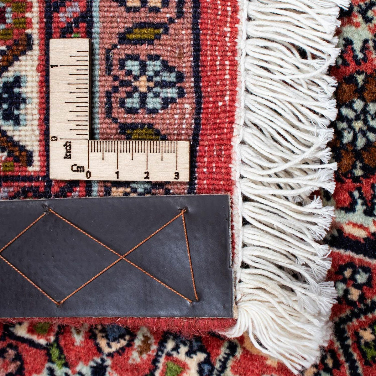 Dywan perski - Bijar - 218 x 137 cm - czerwony