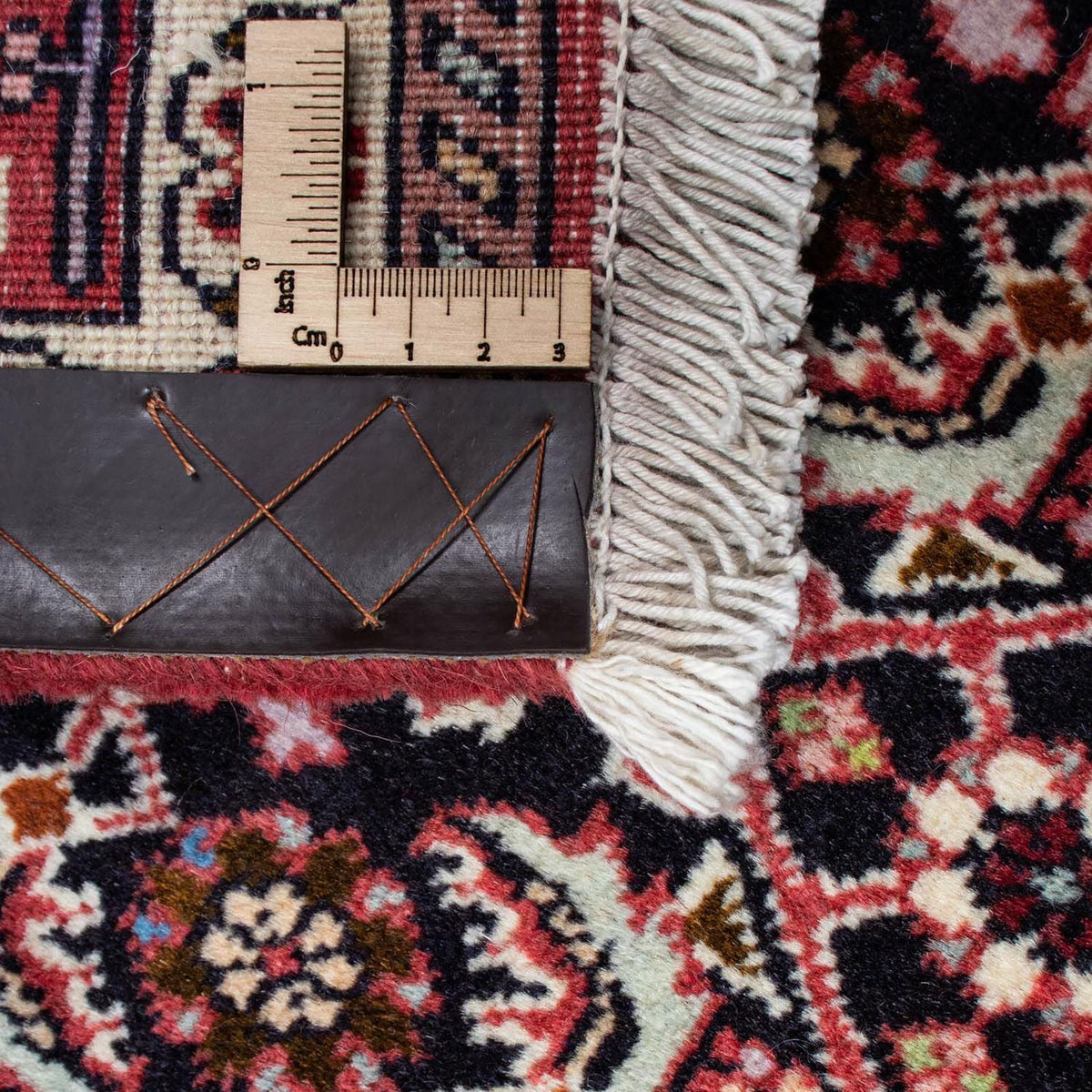 Dywan perski - Bijar - 220 x 136 cm - ciemnoniebieski