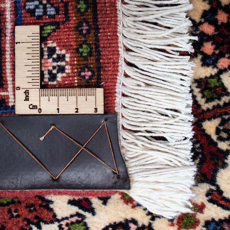 Dywan perski - Bijar - 202 x 140 cm - czerwony