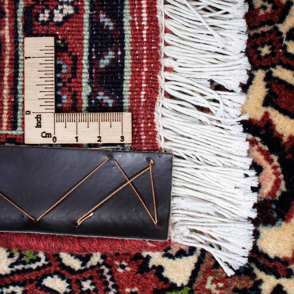 Dywan perski - Bijar - 212 x 144 cm - czerwony