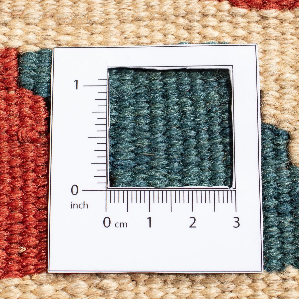 Dywan Kelim - Orientalny - 217 x 155 cm - czerwony