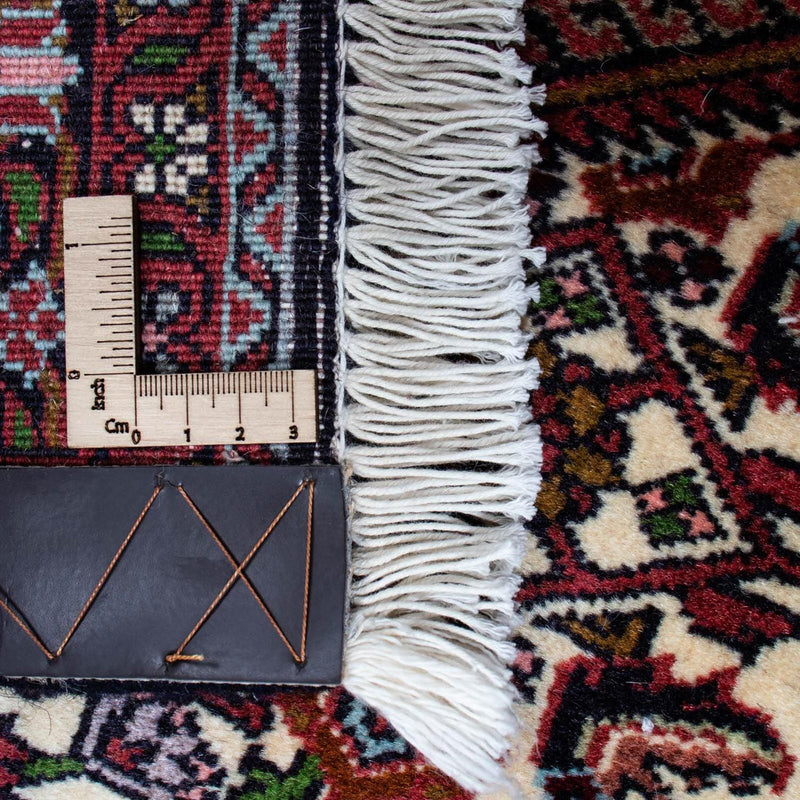 Dywan perski - Bijar - 218 x 142 cm - czerwony