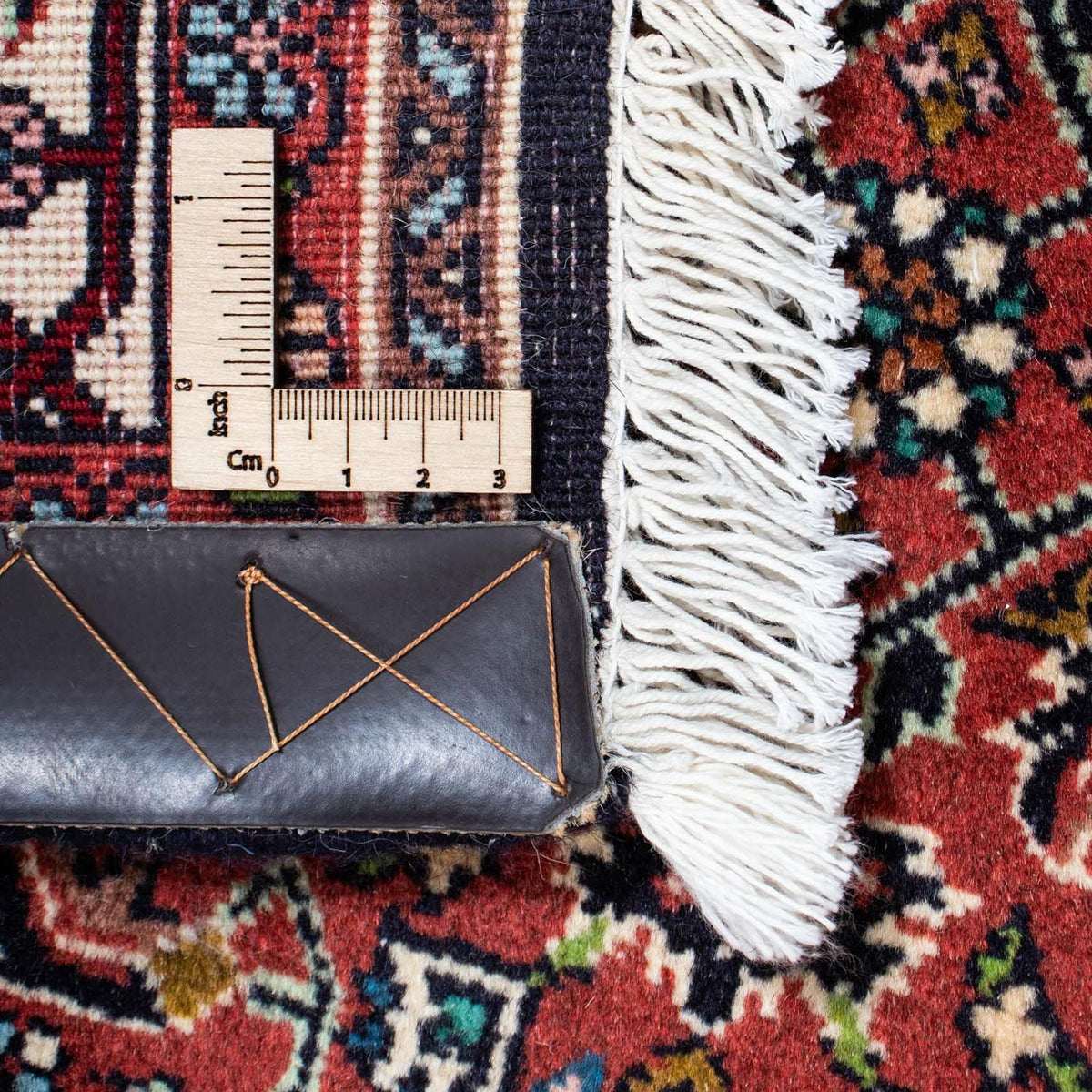 Dywan perski - Bijar - 200 x 144 cm - czerwony