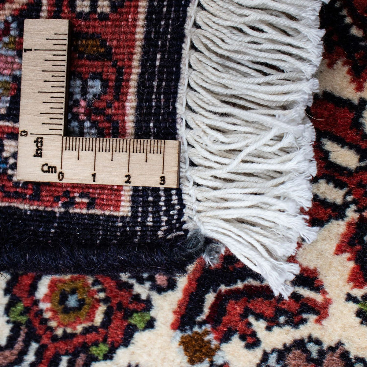 Dywan perski - Bijar - 228 x 139 cm - czerwony