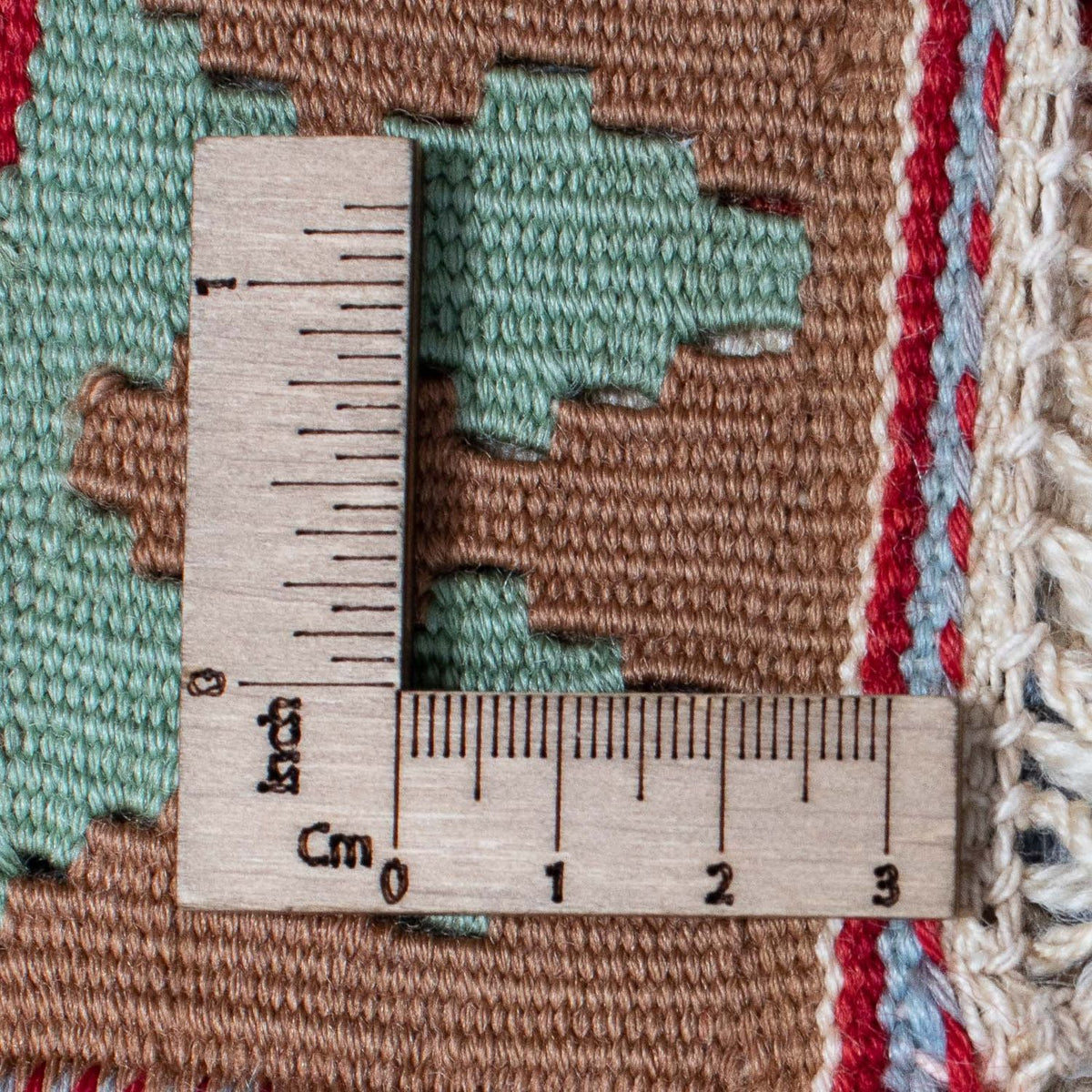 Biegacz Dywan Kelim - Orientalny - 385 x 96 cm - wielokolorowy