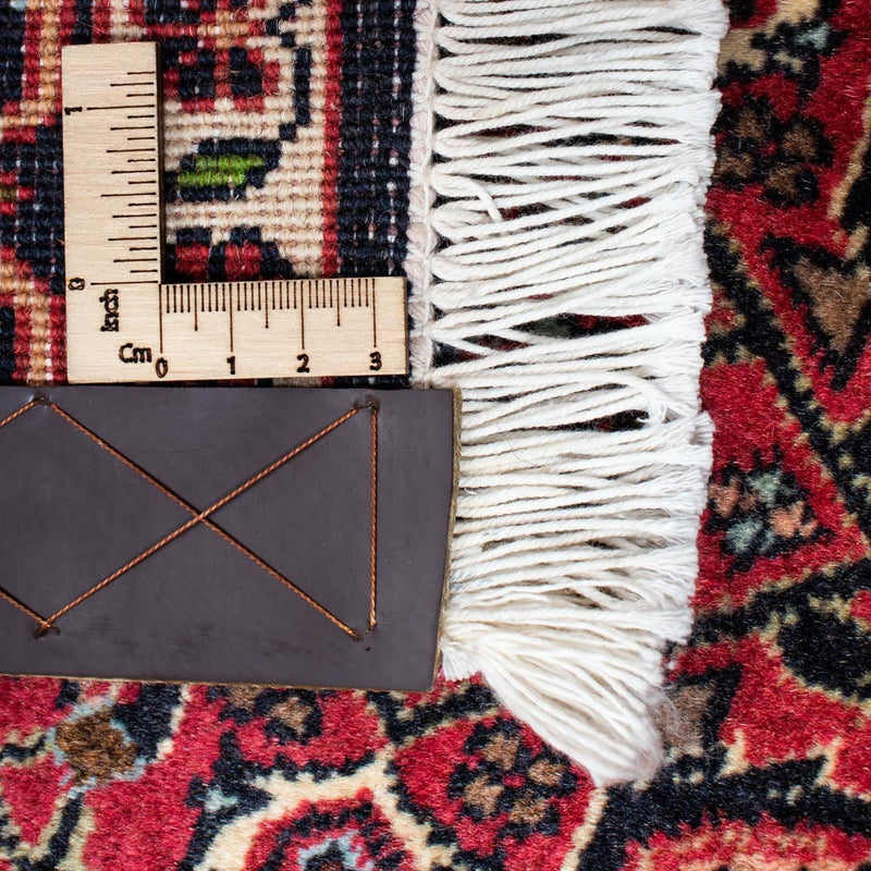 Dywan perski - Bijar - 206 x 140 cm - czerwony