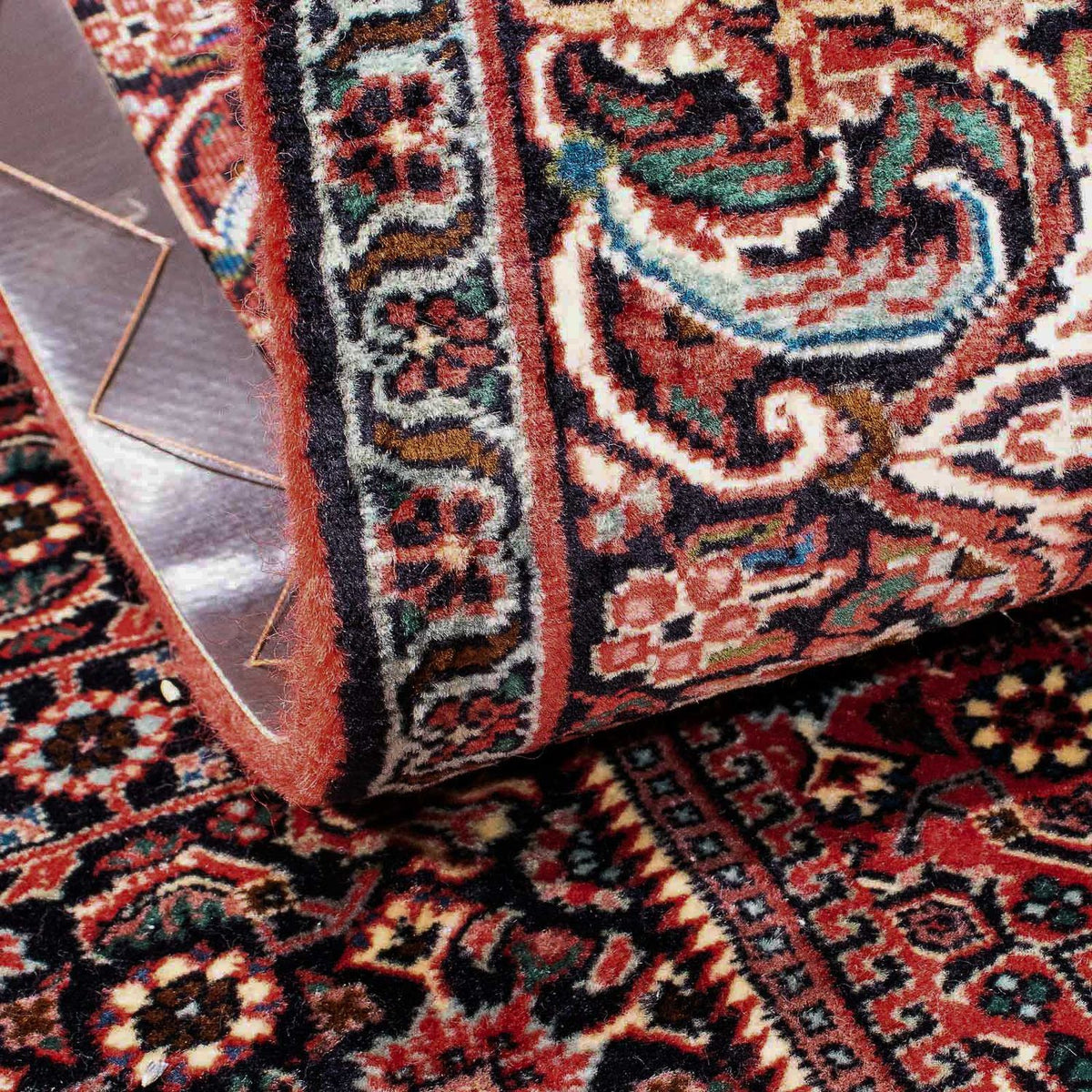 Dywan perski - Bijar - 172 x 109 cm - czerwony