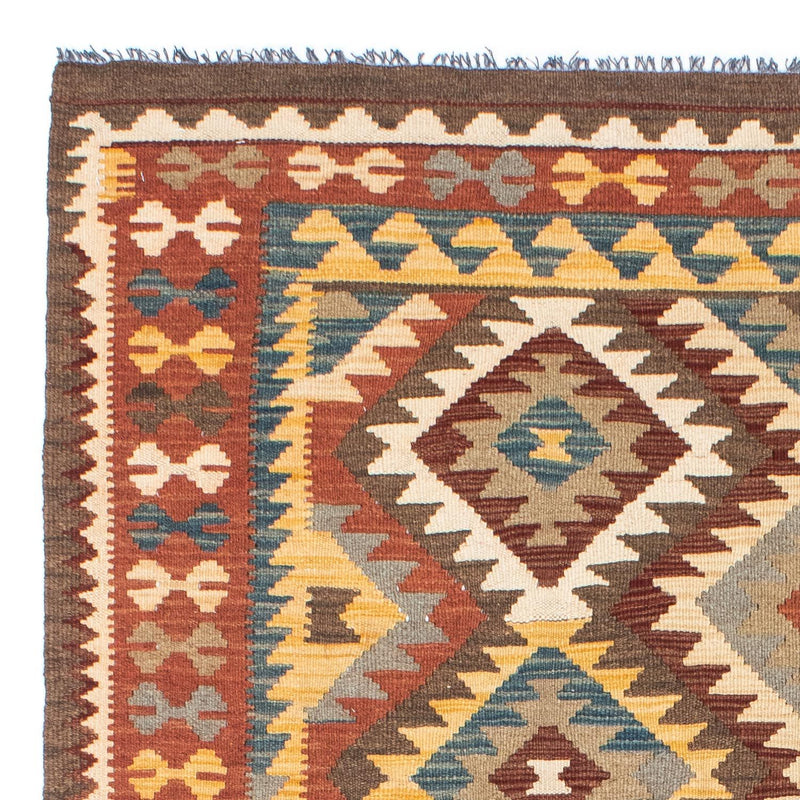 Dywan Kelim - Orientalny - 210 x 150 cm - jasnobrązowy