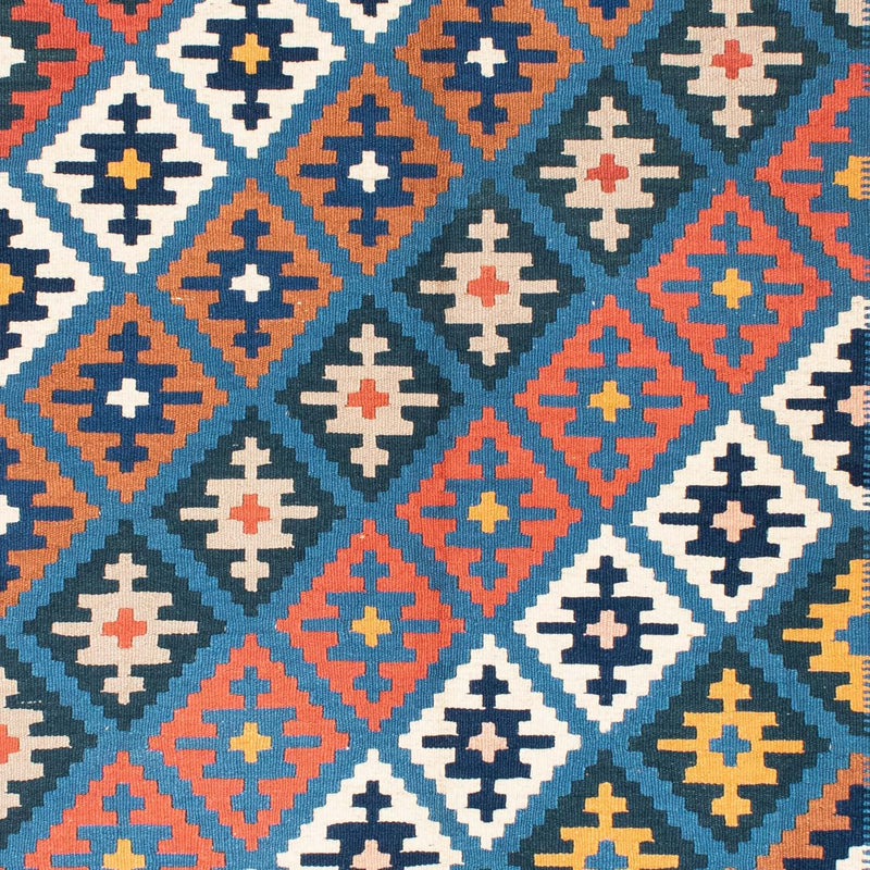 Dywan Kelim - Orientalny - 216 x 154 cm - wielokolorowy