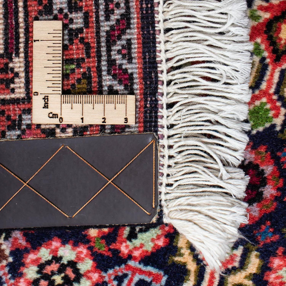 Dywan perski - Bijar - 200 x 128 cm - czerwony