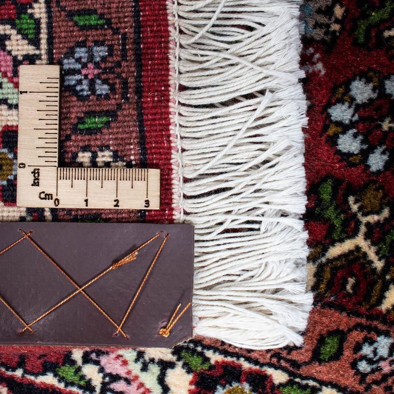 Dywan perski - Bijar - 231 x 138 cm - ciemnoniebieski