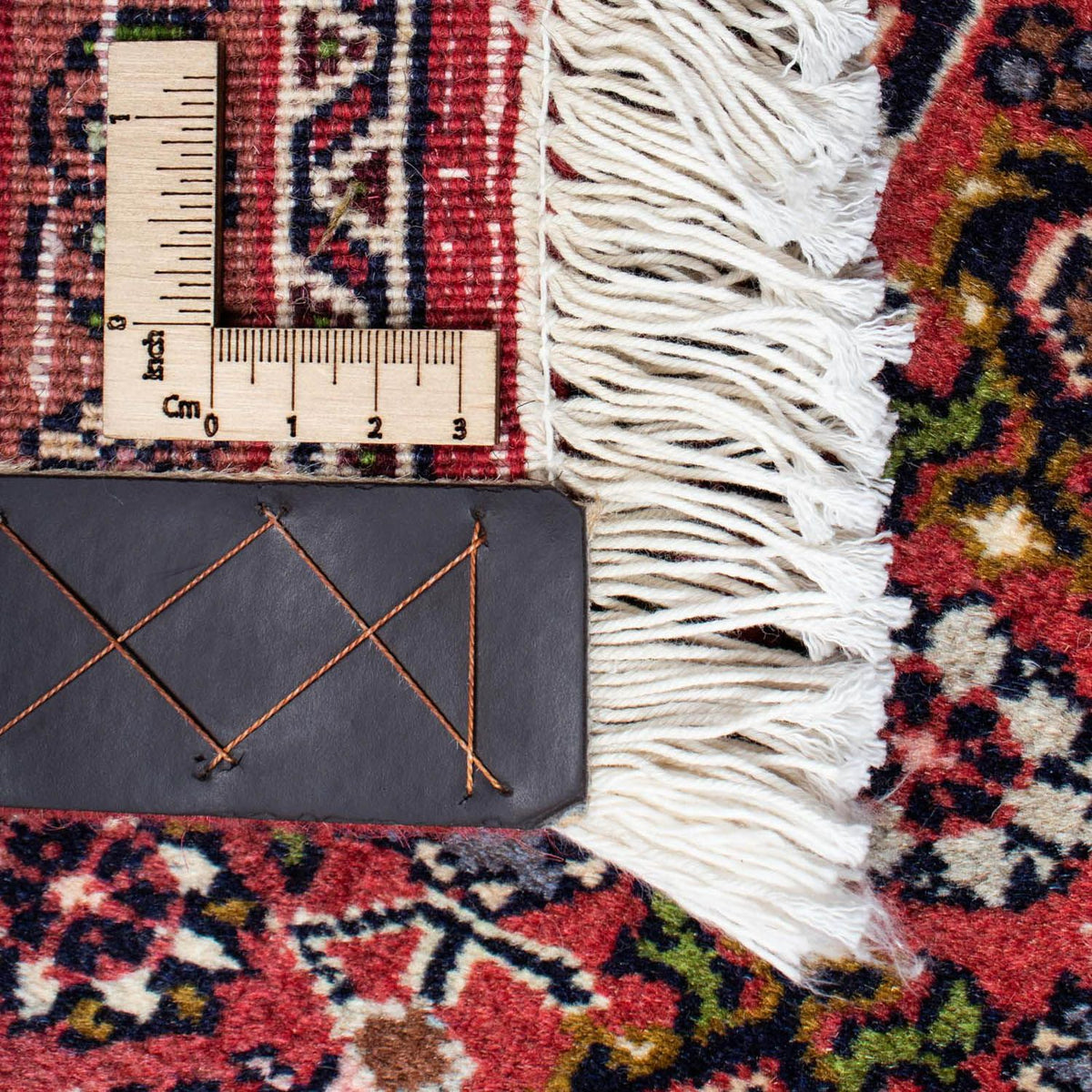 Dywan perski - Bijar - 207 x 142 cm - czerwony