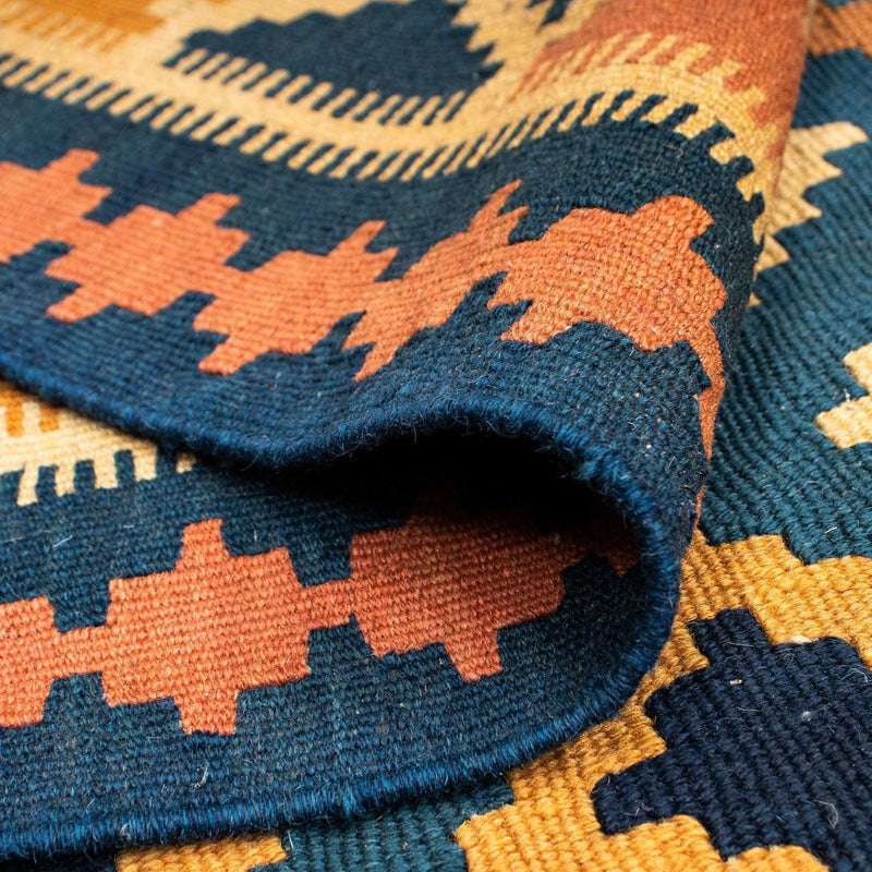 Dywan Kelim - Orientalny - 208 x 154 cm - wielokolorowy