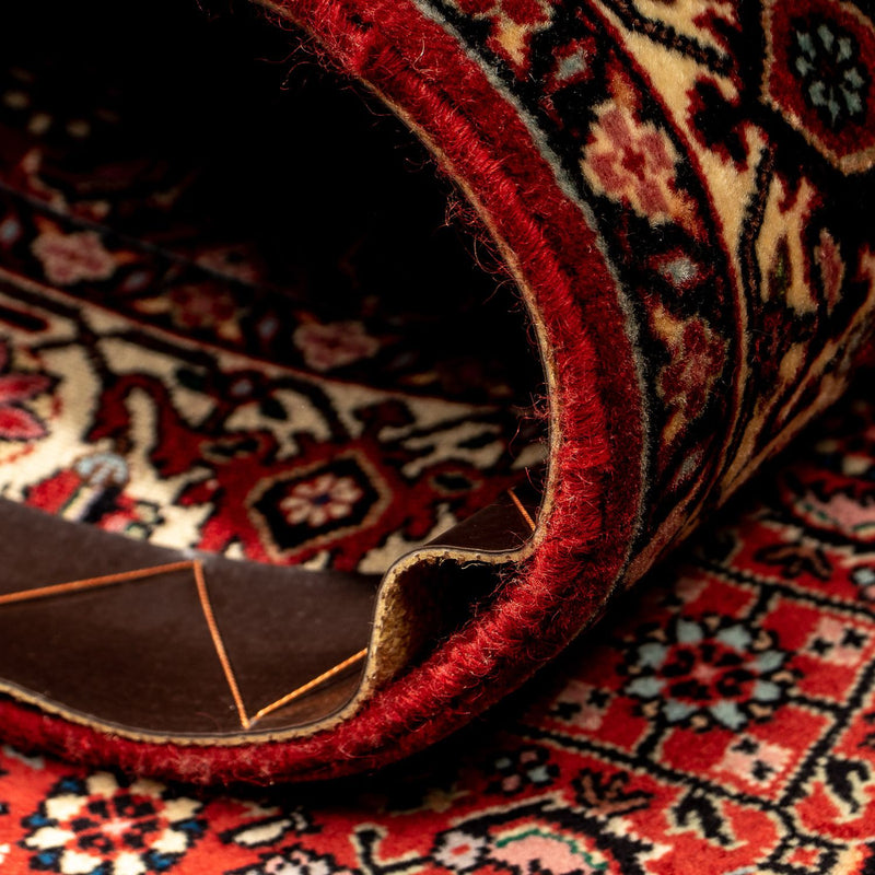 Biegacz Dywan perski - Bijar - 298 x 82 cm - wielokolorowy