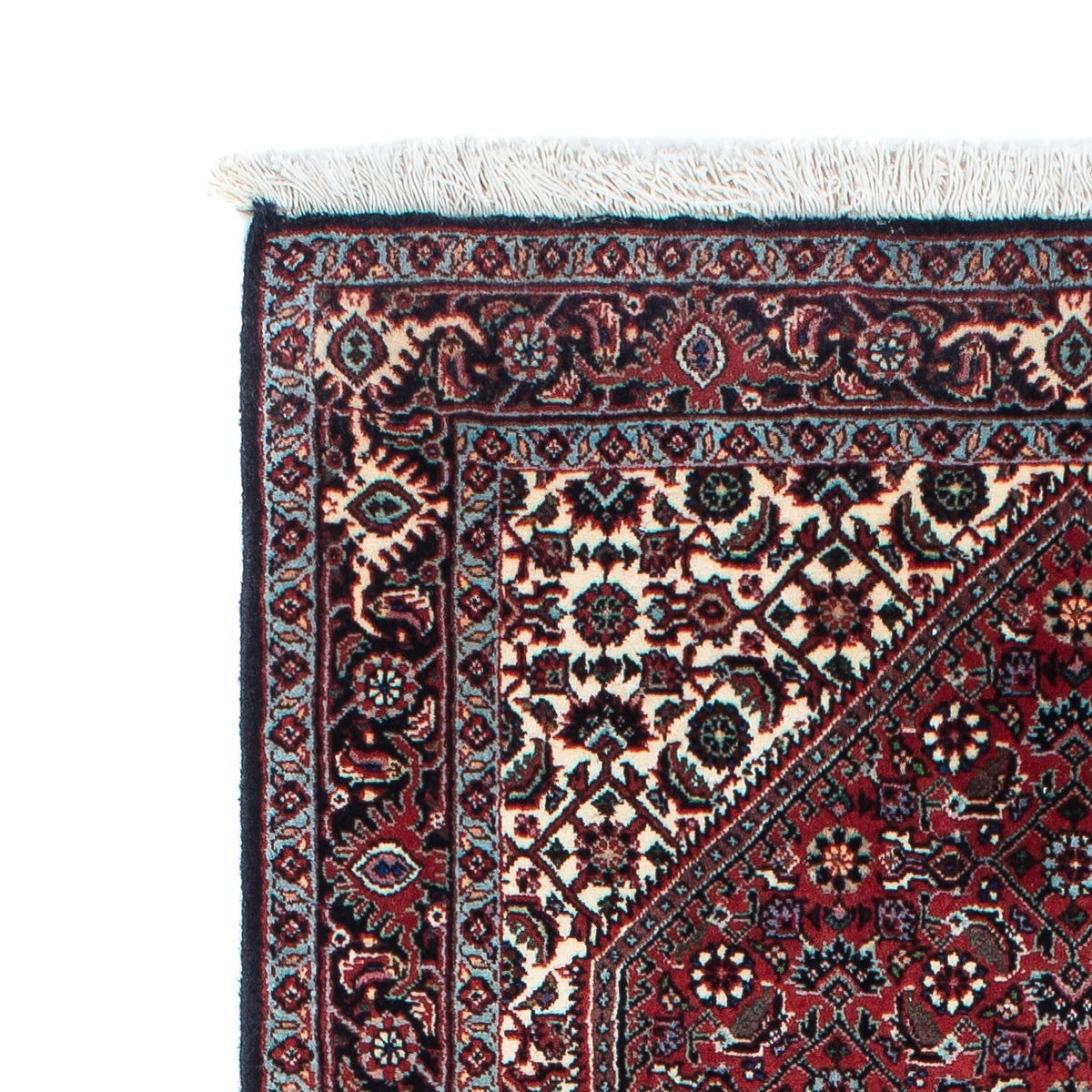 Biegacz Dywan perski - Bijar - 218 x 76 cm - beżowy