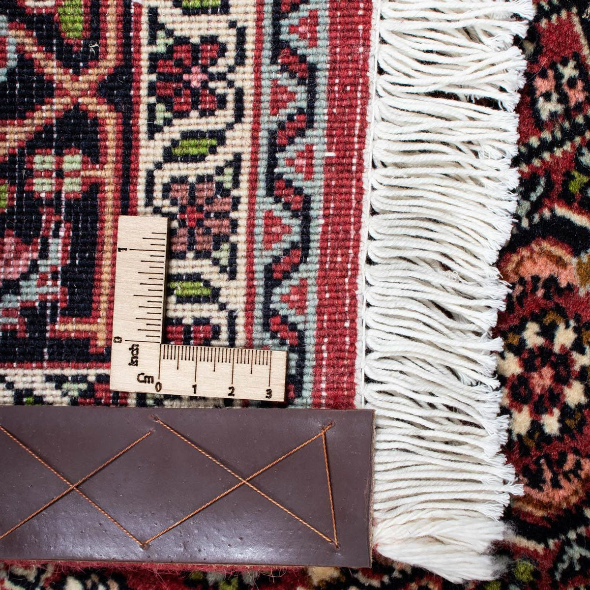 Dywan perski - Bijar - 208 x 139 cm - czerwony