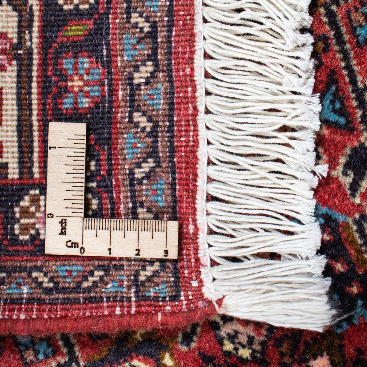 Dywan perski - Bijar - 218 x 136 cm - czerwony