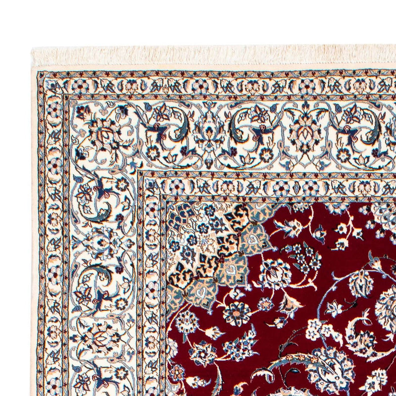 Dywan perski - Nain - Premium - 238 x 151 cm - ciemna czerwień
