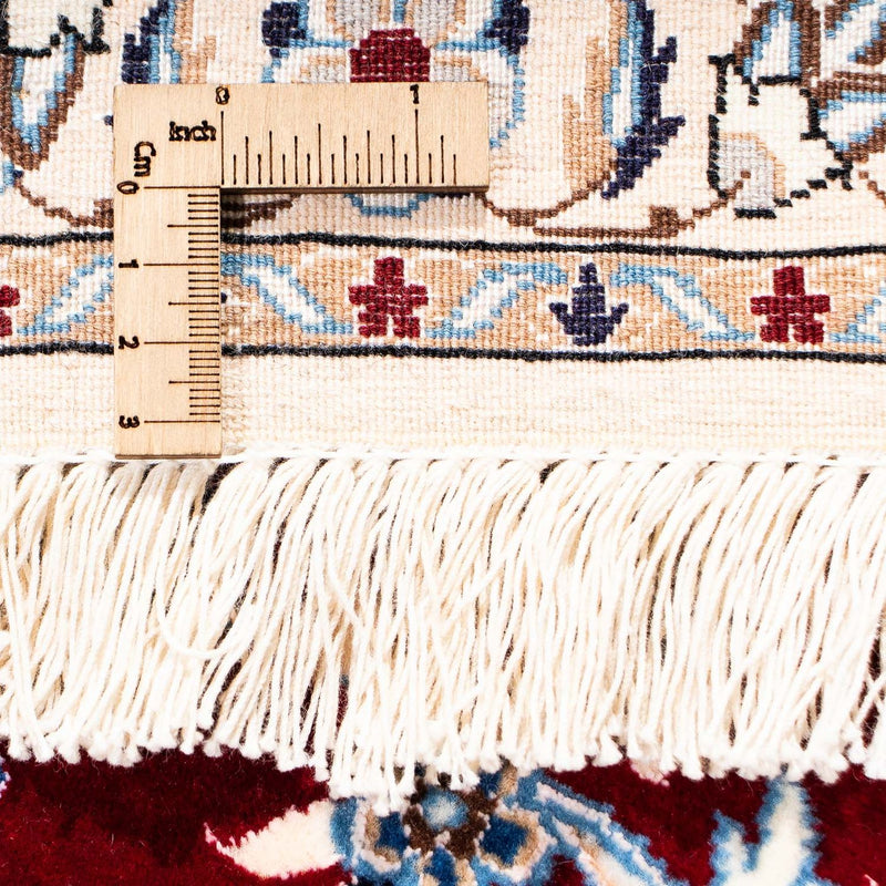 Dywan perski - Nain - Premium - 238 x 151 cm - ciemna czerwień