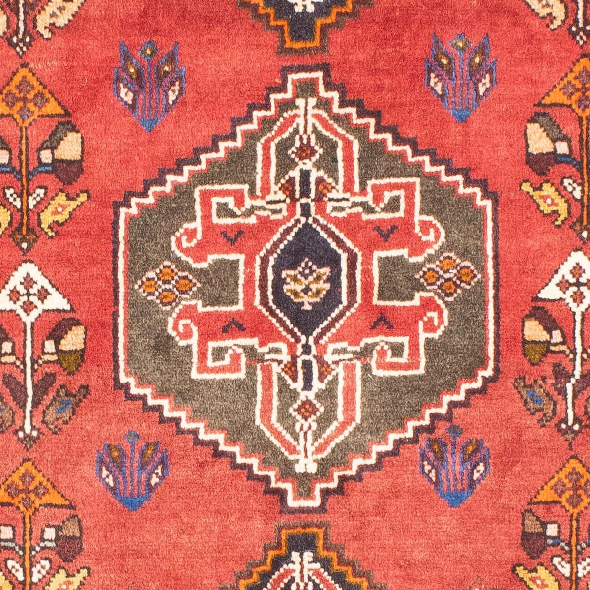 Biegacz Perski dywan - Nomadyczny - 164 x 80 cm - ciemna czerwień