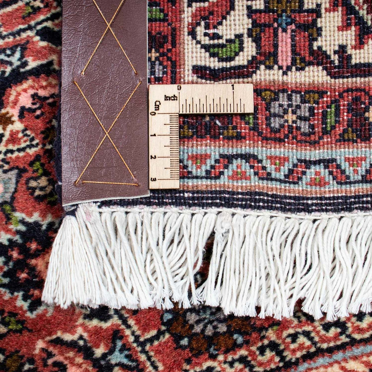 Dywan perski - Bijar - 200 x 141 cm - czerwony