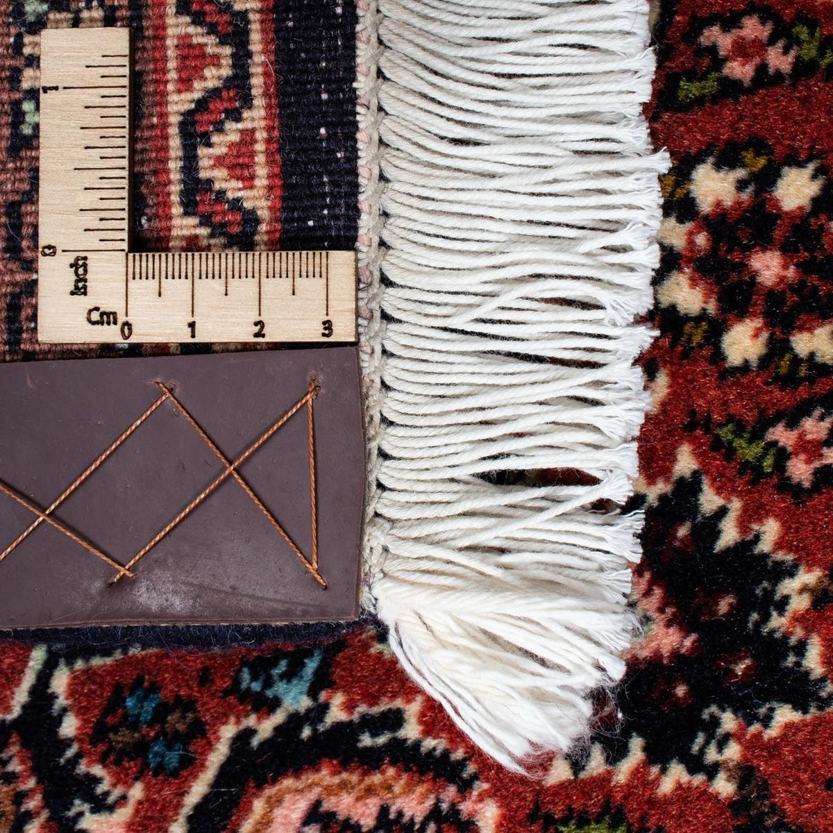 Dywan perski - Bijar - 203 x 138 cm - czerwony