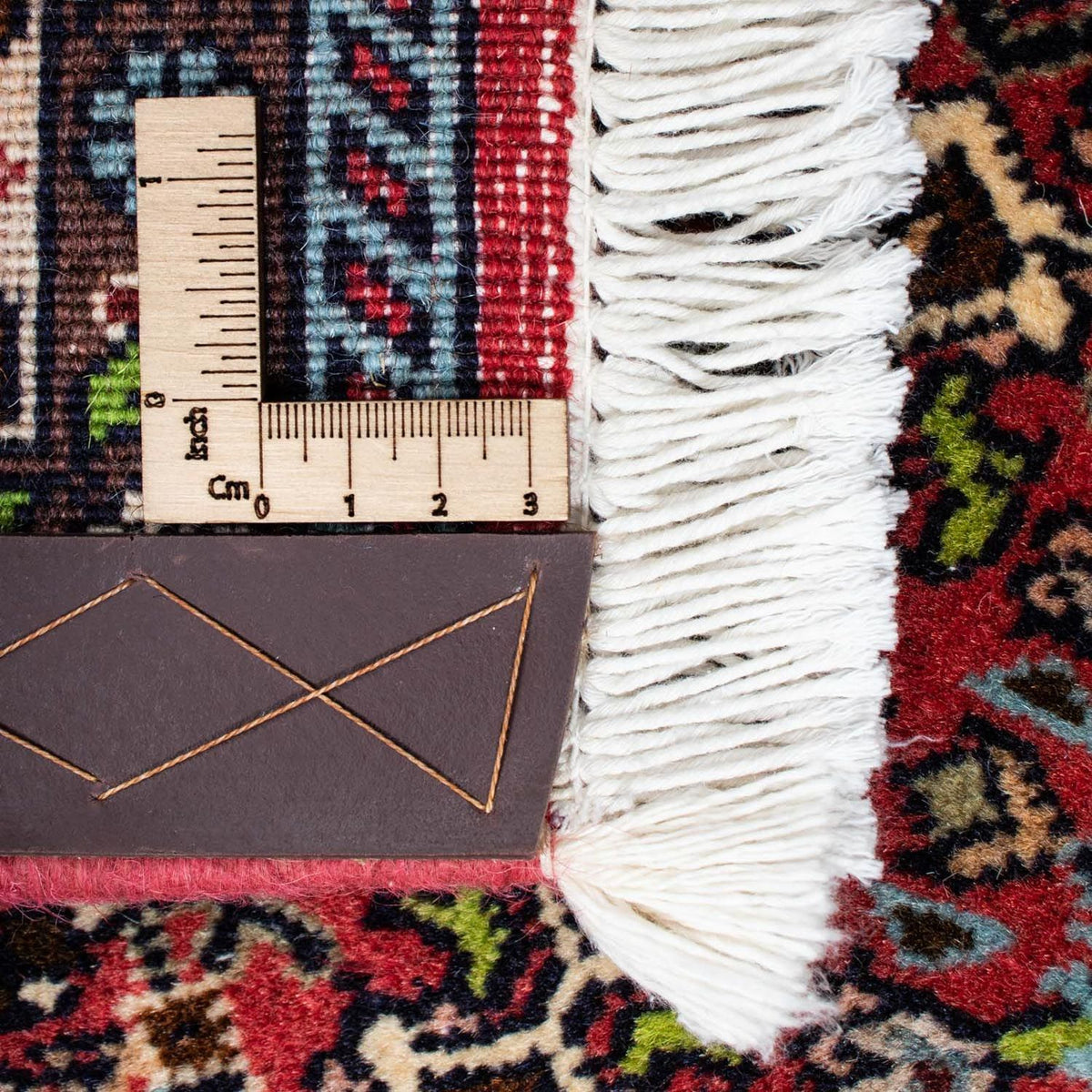 Dywan perski - Bijar - 225 x 141 cm - czerwony