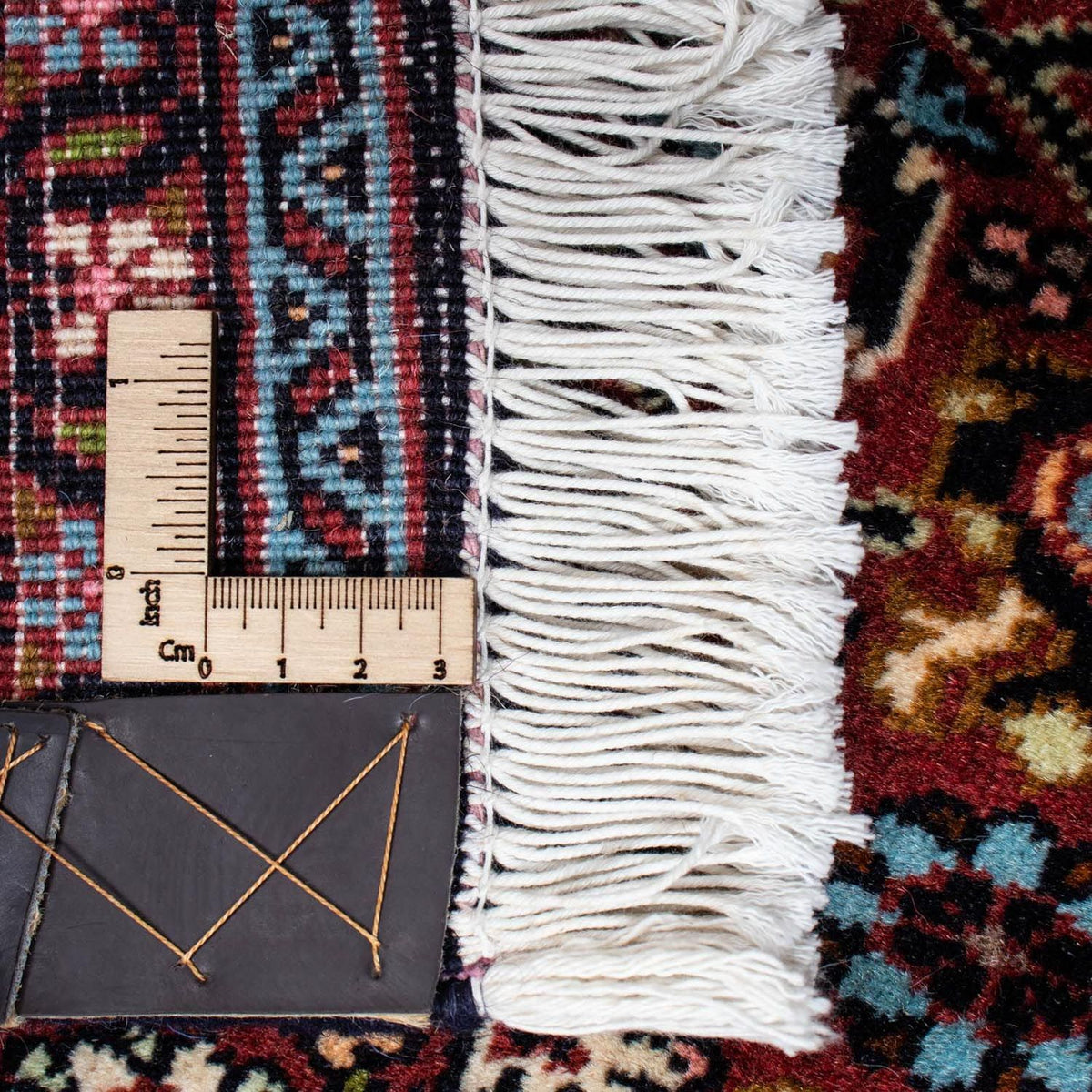 Dywan perski - Bijar - 210 x 139 cm - czerwony