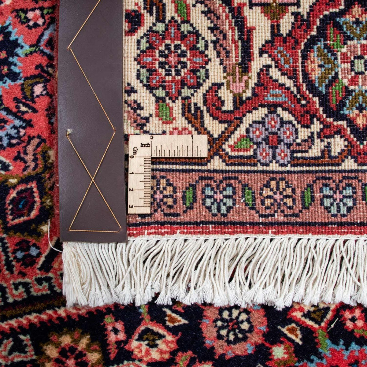 Dywan perski - Bijar - 232 x 141 cm - czerwony